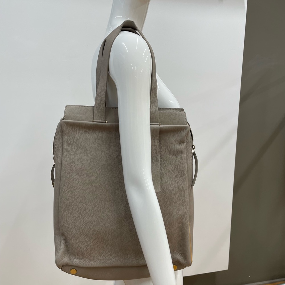 Elegant Taupe Laptop Bag for Women